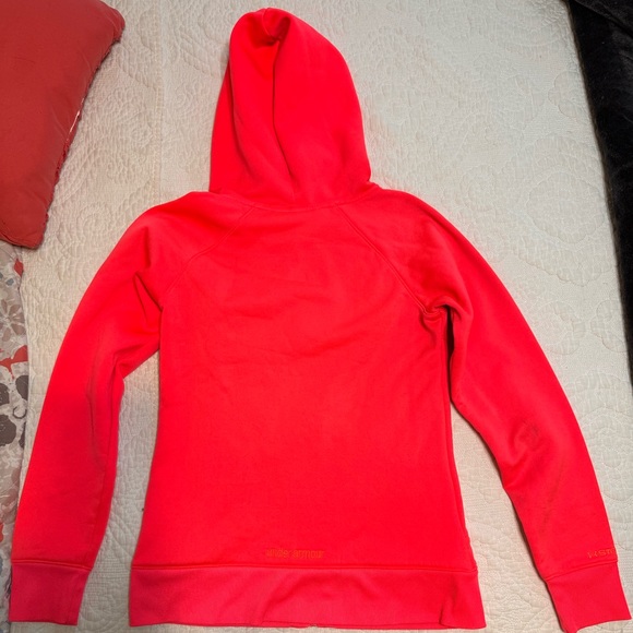 Premium Under Armour fleece lined hoodie - Bright Pink (Salmon) - Picture 2 of 3